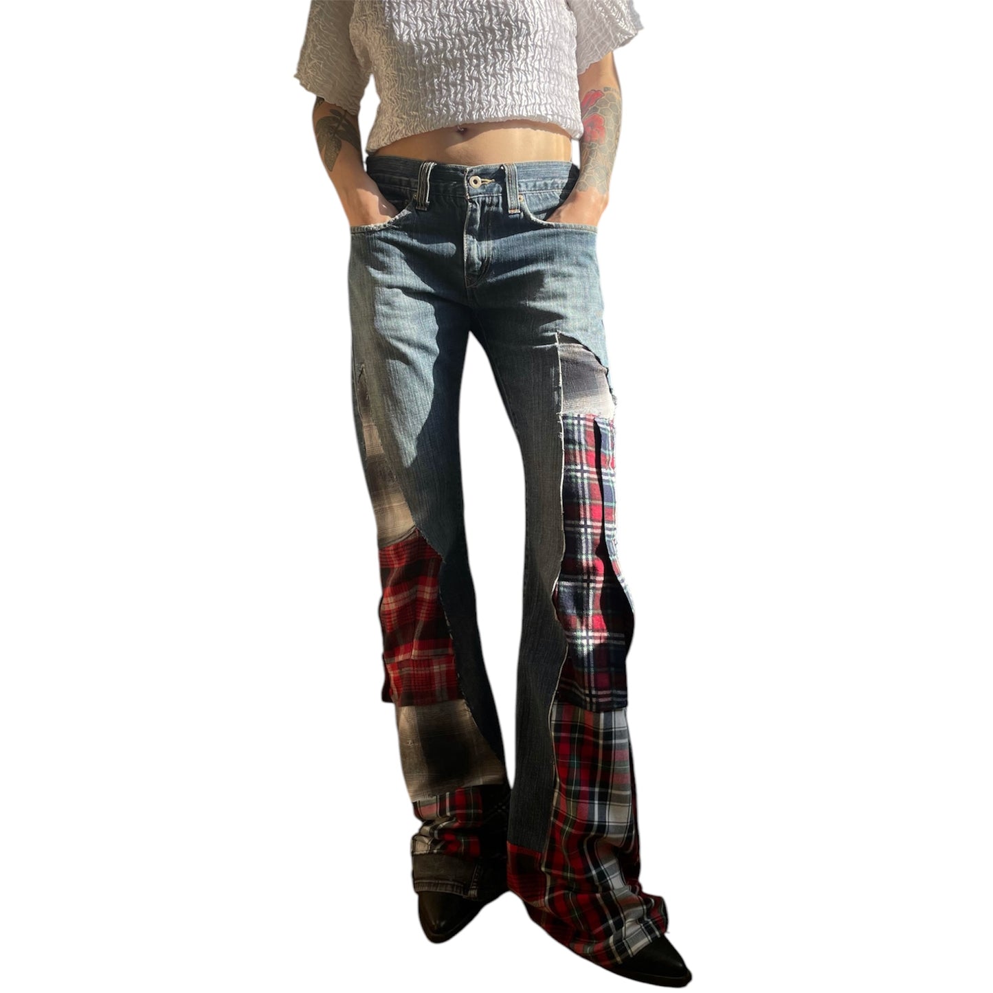 DENIM SPLIT-PANTS LEVIS