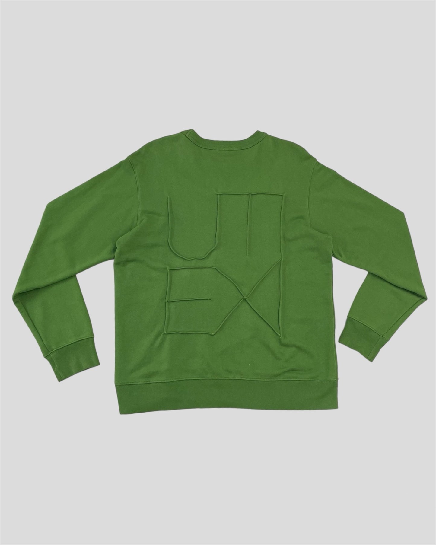 WRINKLE-PULLOVER MIT „UTI EXI“-LOGO