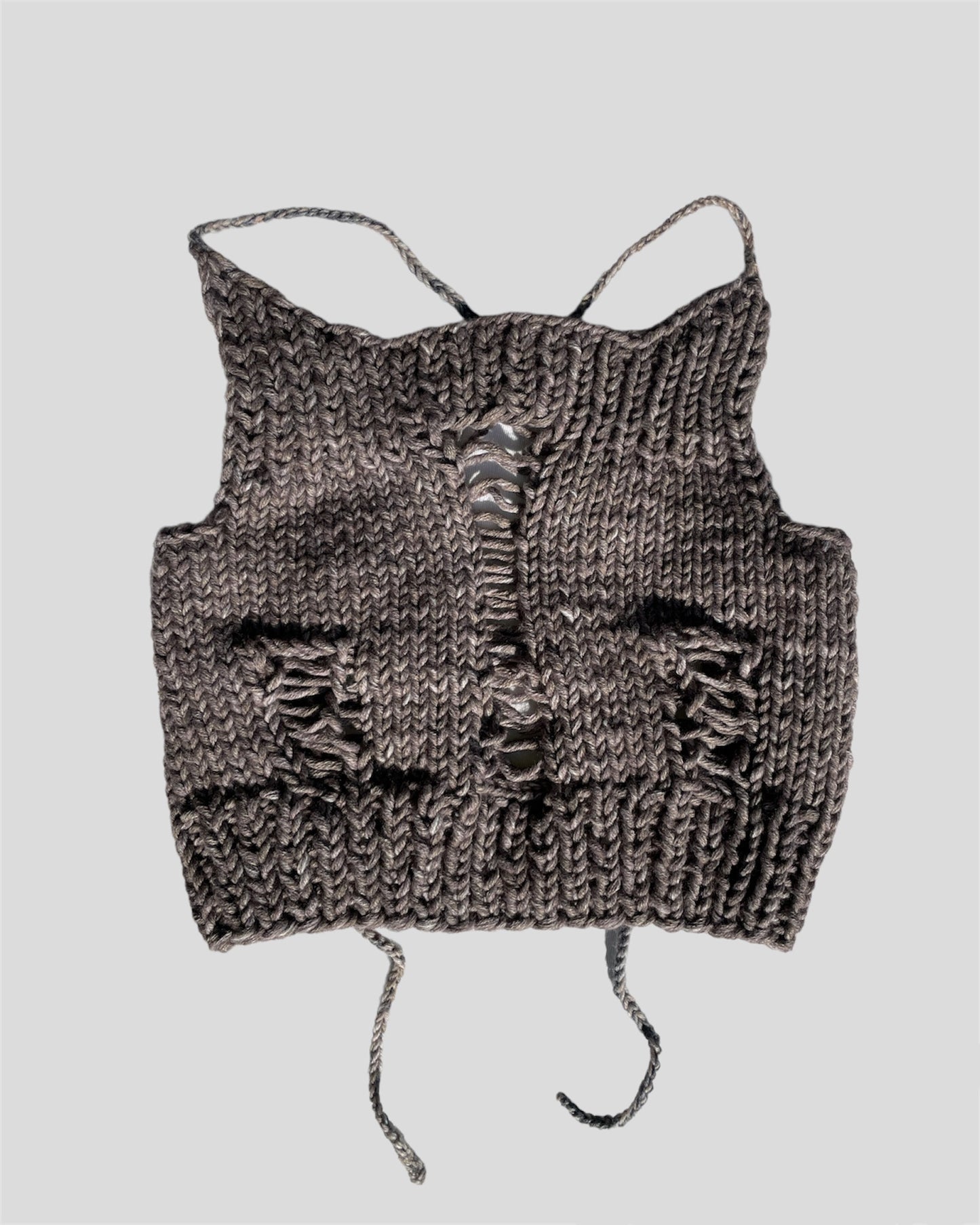 KNITTED MERINO TOP