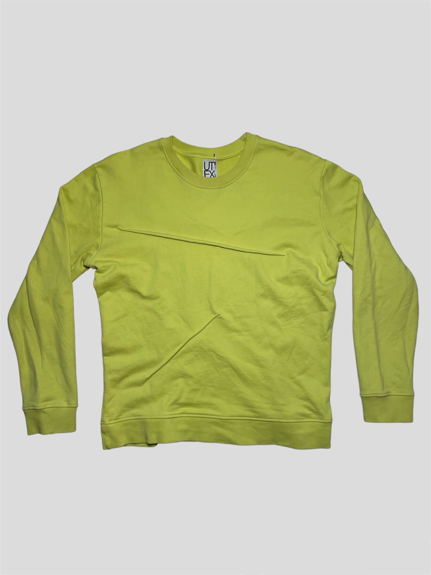 WRINKLE-PULLOVER MIT „UTI EXI“-LOGO