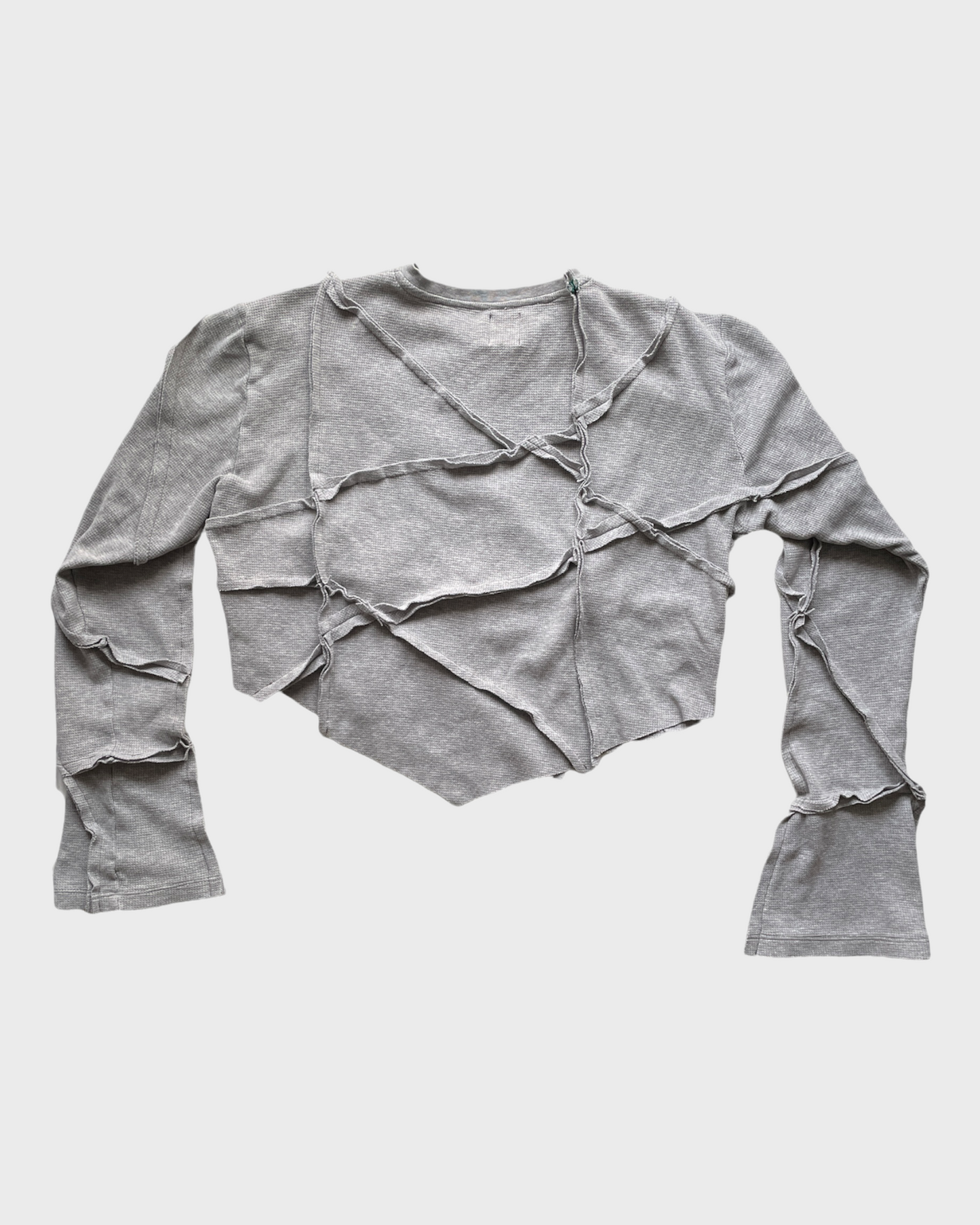 OPEN CUT V-HEM LONGSLEEVE