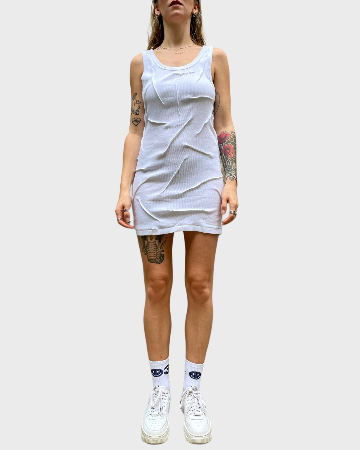 MINI DRESS WRINKLE TANKTOP 2.0